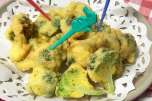 ブロッコリーのチーズ揚げ