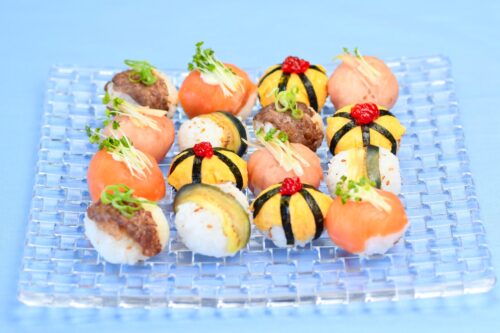 夏のおもてなしてまり寿司