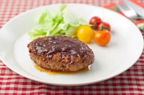 もやしハンバーグ