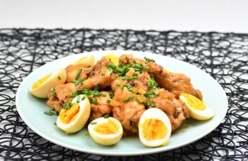 新玉ねぎと手羽元の柔らか煮