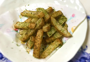 長芋のフライドポテト風
